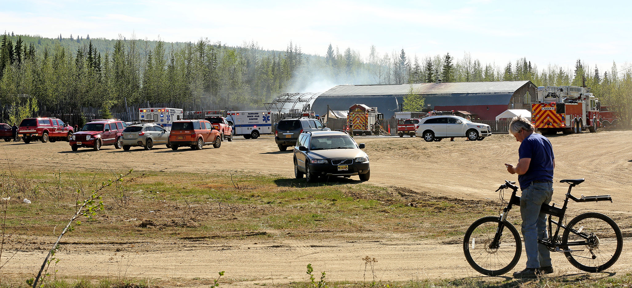 The Blue Loon Fire